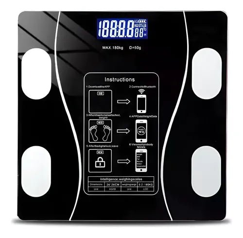 Báscula Inteligente Bluetooth Premium — Análisis Corporal Avanzado - Aethel Noble Tech